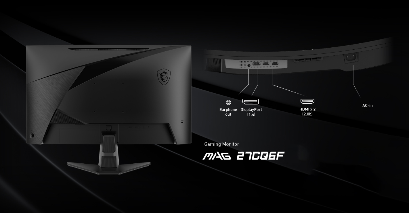 MSI MAG 27CQ6F 2K Curve 1500R 27 MSI MAG 27CQ6F 2K Curve 1500R 27